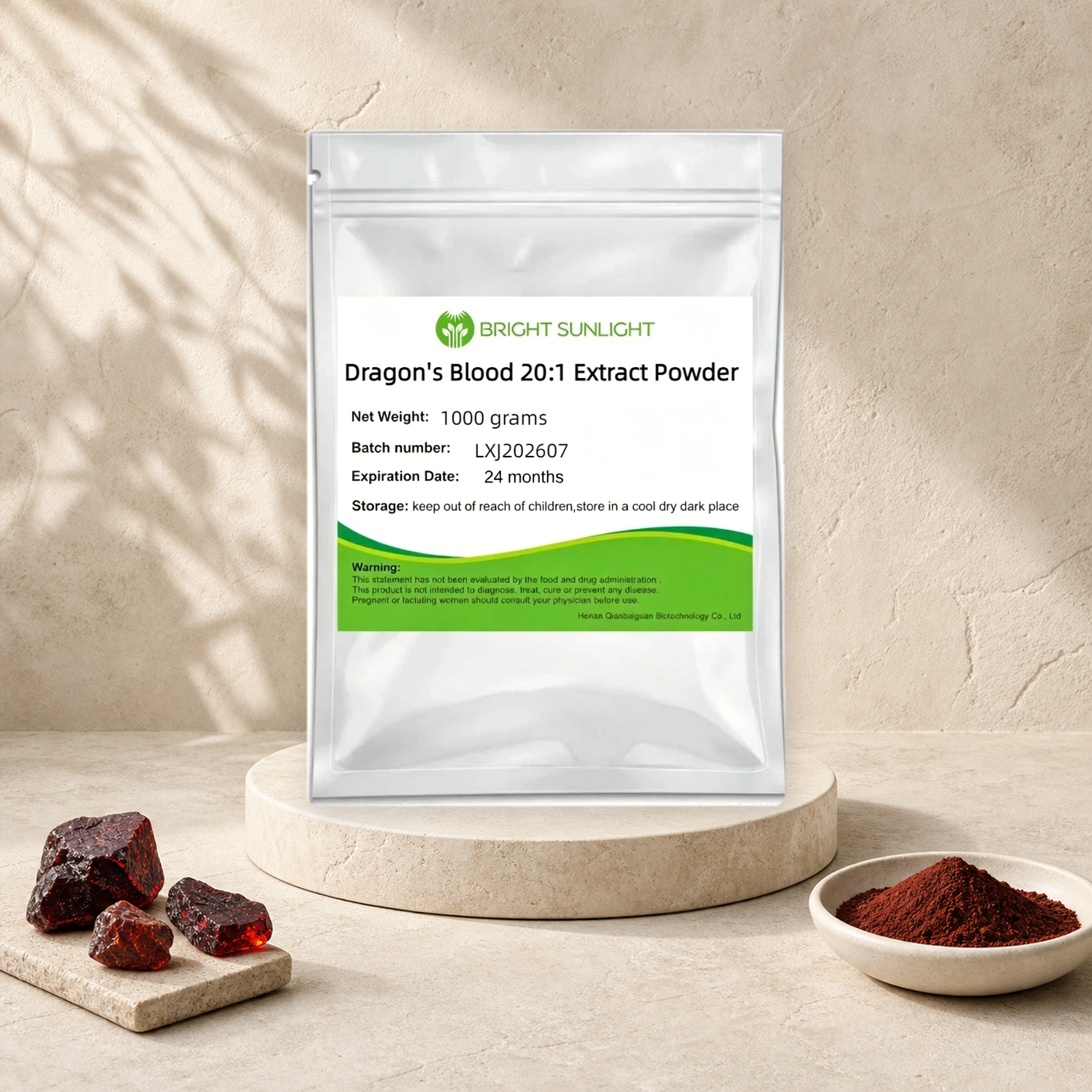 Pure Natural Resina Draconis Extract Dragon's Blood Extract Powder.
